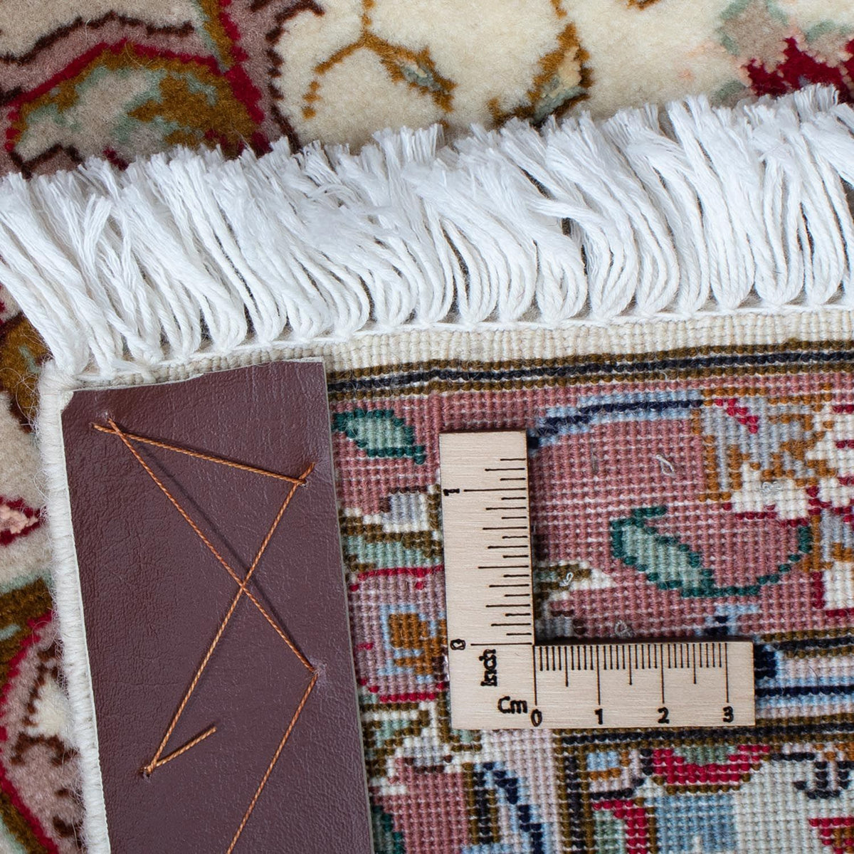 Perzisch tapijt - Tabriz - Royal - 83 x 56 cm - beige