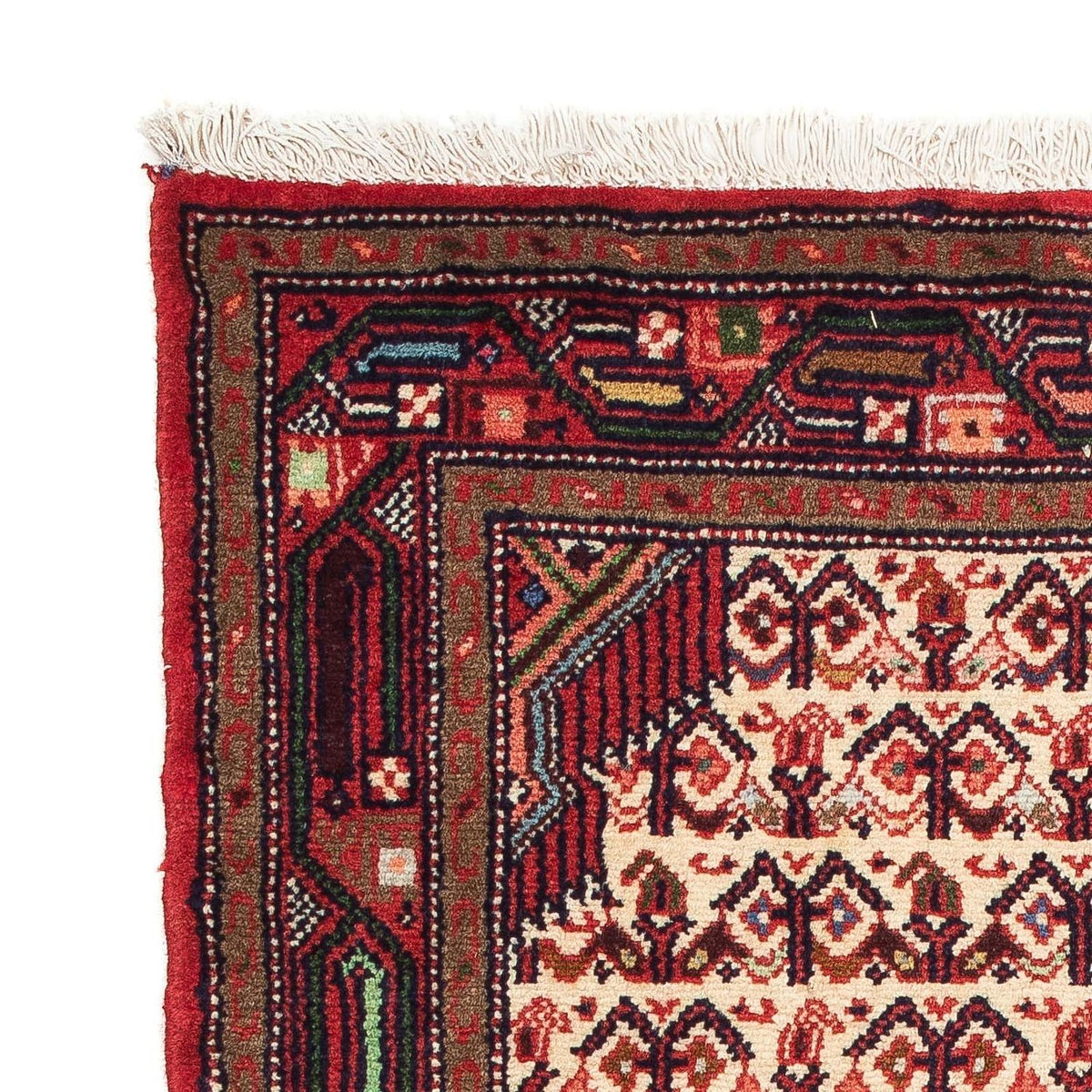 Perzisch Tapijt - Nomadisch - 126 x 80 cm - beige