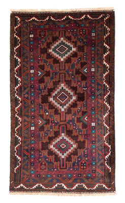 Loper Baluch tapijt - 194 x 105 cm - roest