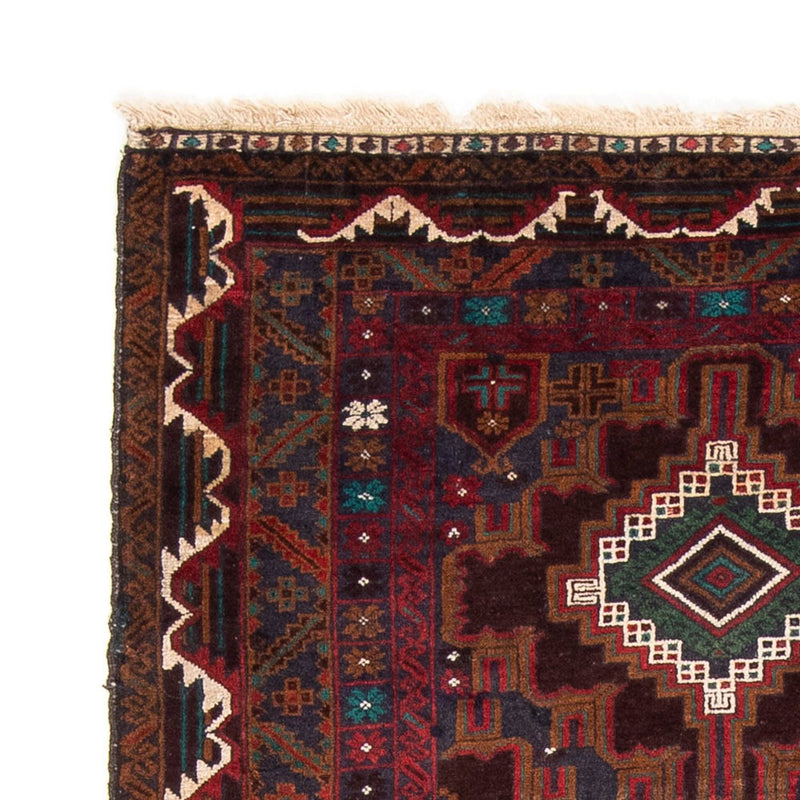 Loper Baluch tapijt - 194 x 105 cm - roest