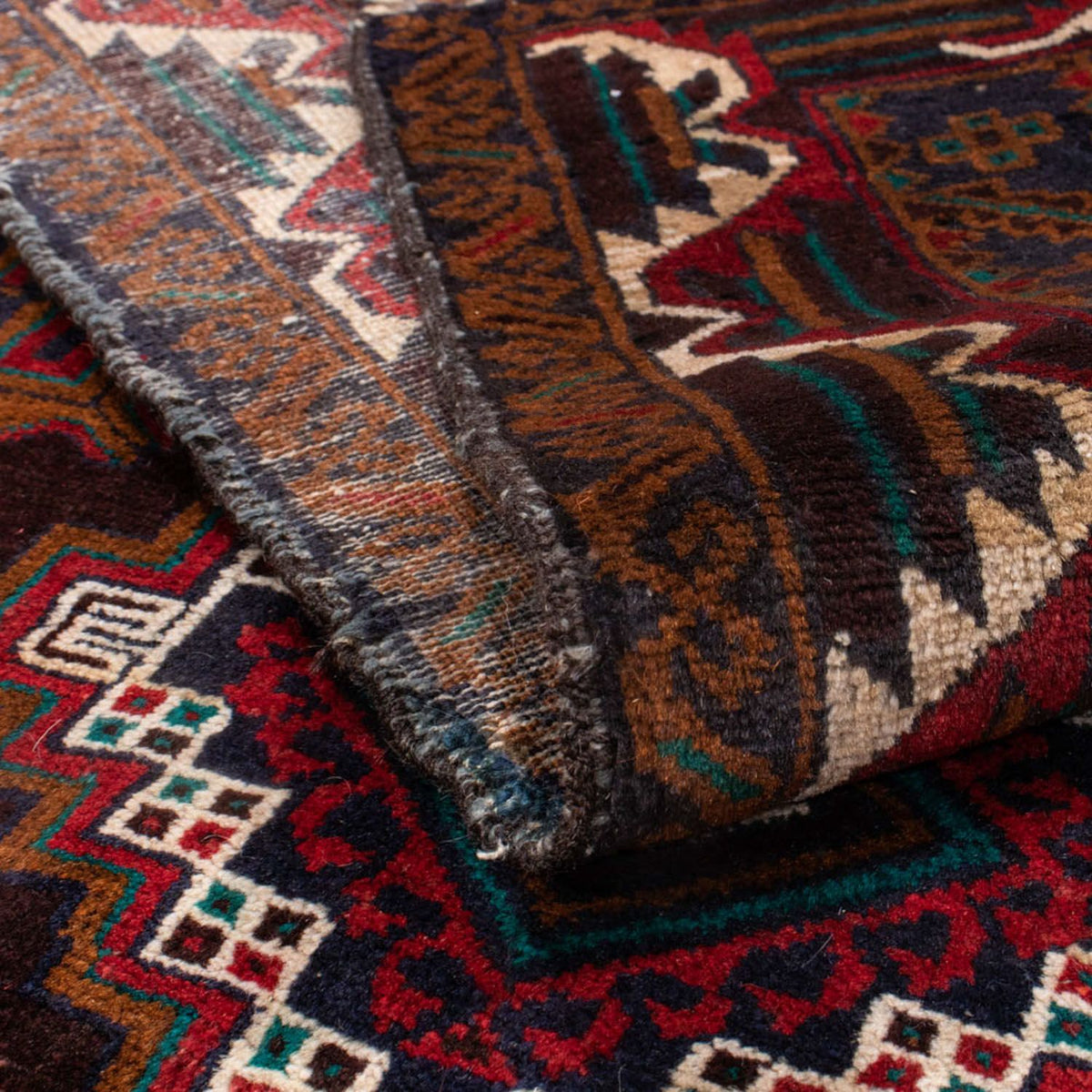 Loper Baluch tapijt - 194 x 105 cm - roest