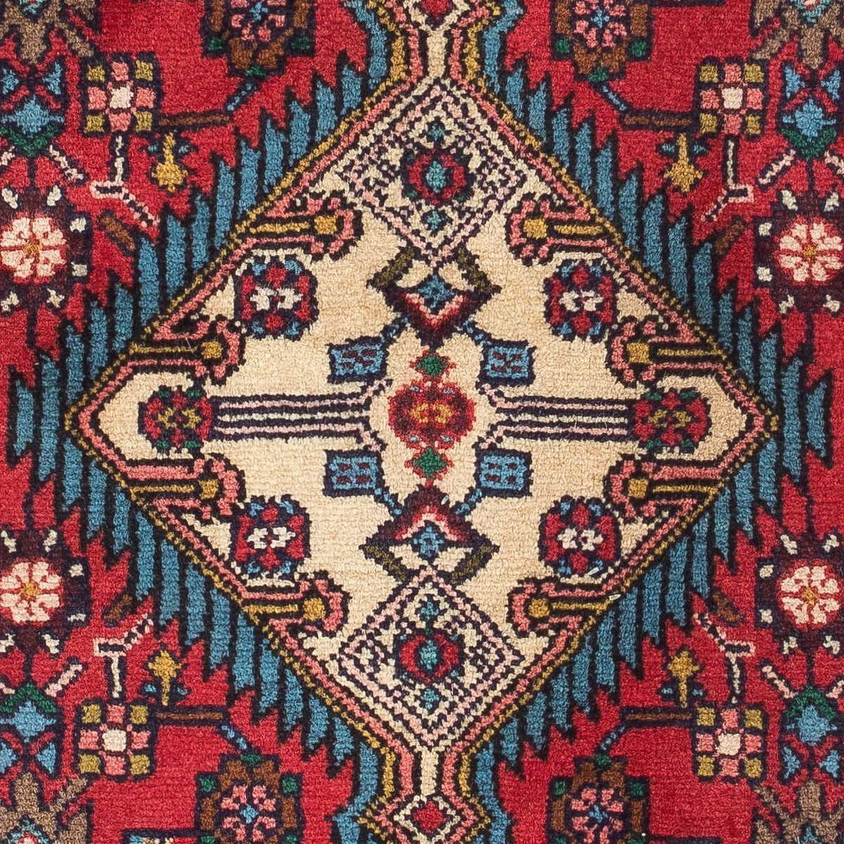 Perzisch Tapijt - Nomadisch - 126 x 87 cm - rood