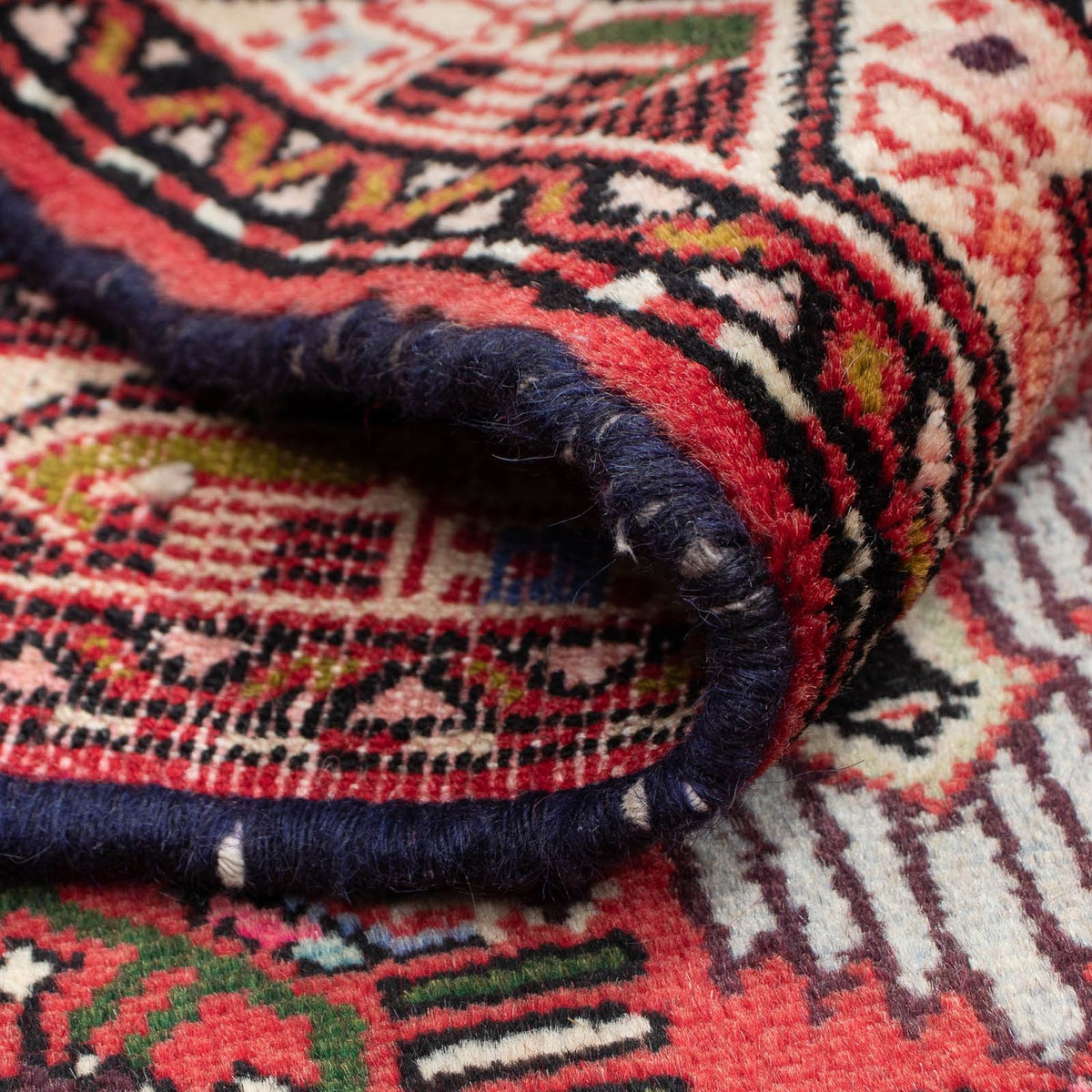 Perzisch Tapijt - Nomadisch - 128 x 79 cm - rood