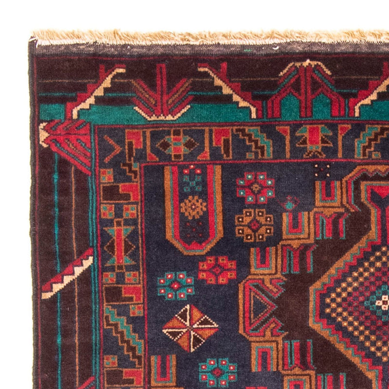 Loper Baluch tapijt - 194 x 108 cm - donkerrood