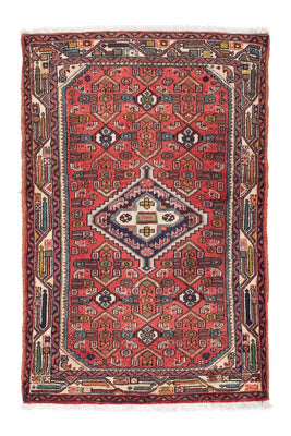 Perzisch Tapijt - Nomadisch - 103 x 83 cm - rood