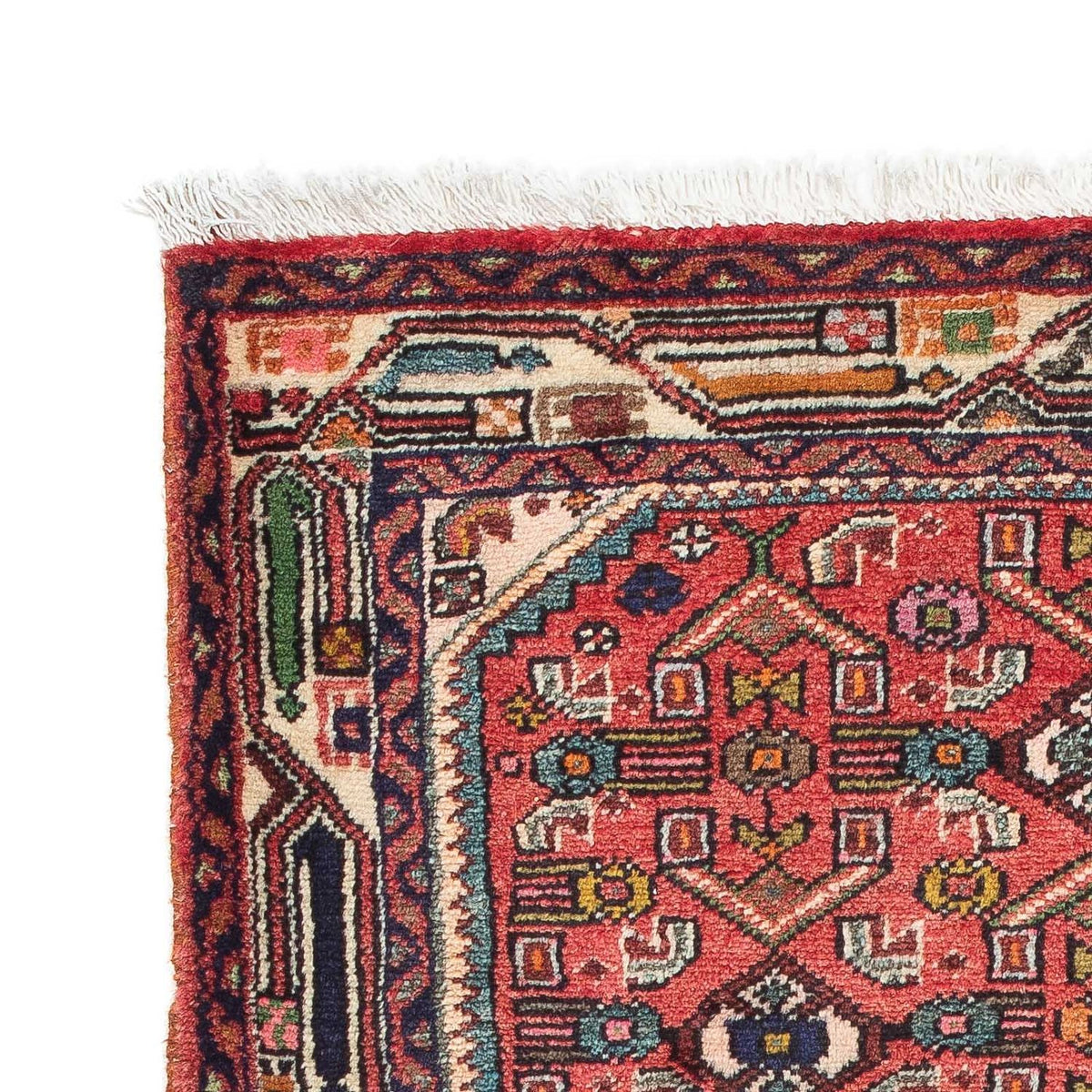 Perzisch Tapijt - Nomadisch - 103 x 83 cm - rood