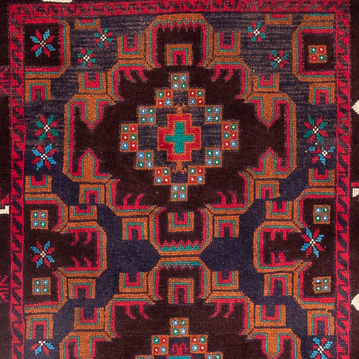 Baluch tapijt - 184 x 112 cm - veelkleurig