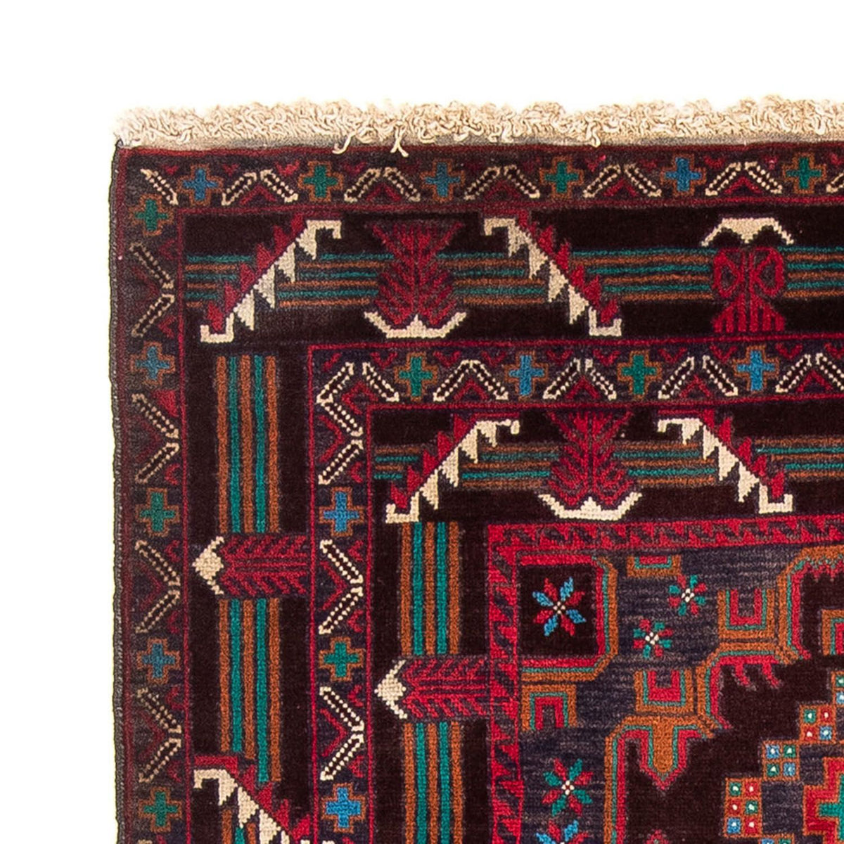 Baluch tapijt - 184 x 112 cm - veelkleurig