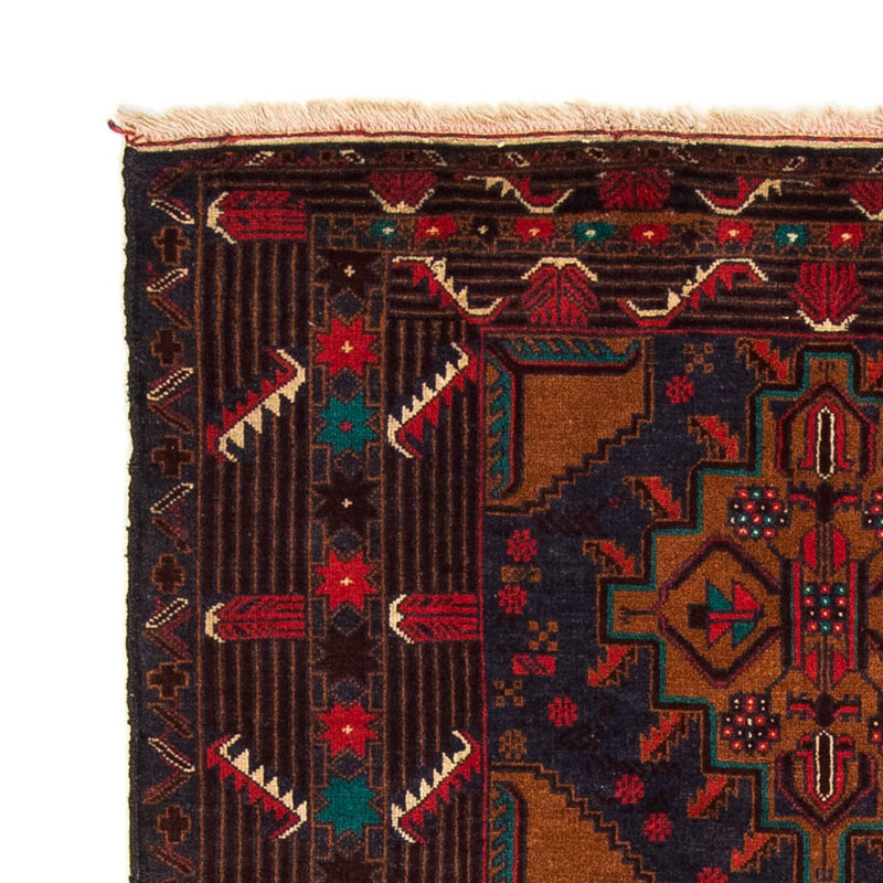 Loper Baluch tapijt - 184 x 110 cm - veelkleurig