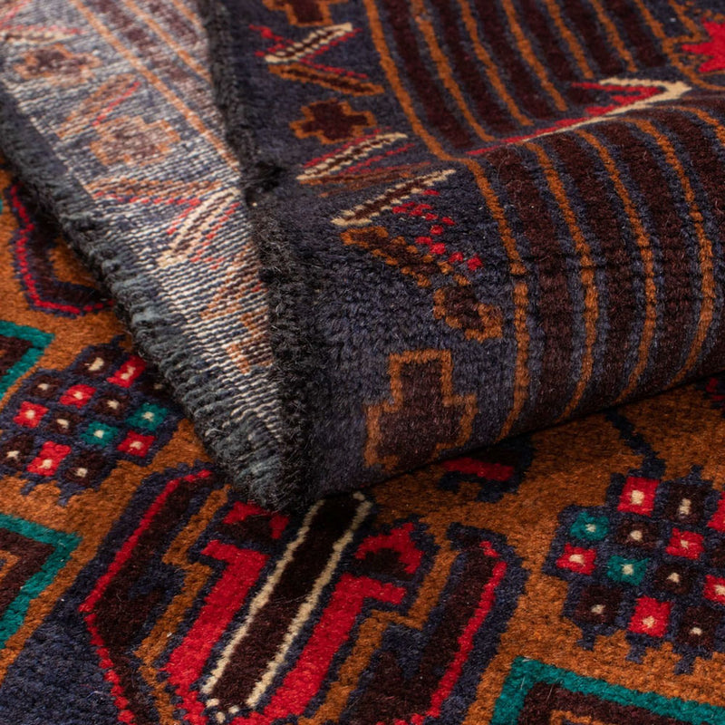 Loper Baluch tapijt - 184 x 110 cm - veelkleurig