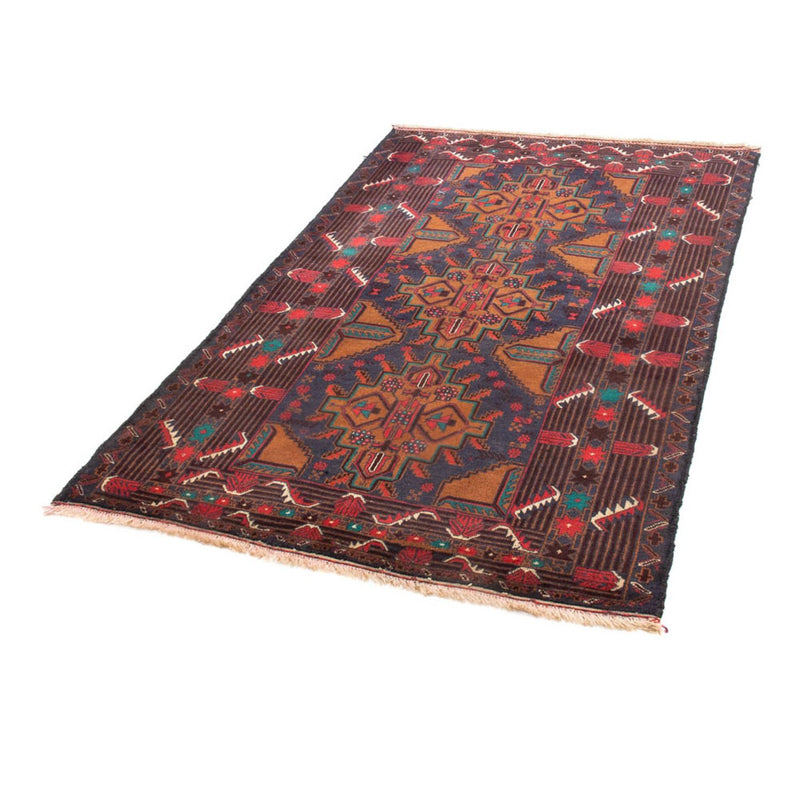 Loper Baluch tapijt - 184 x 110 cm - veelkleurig