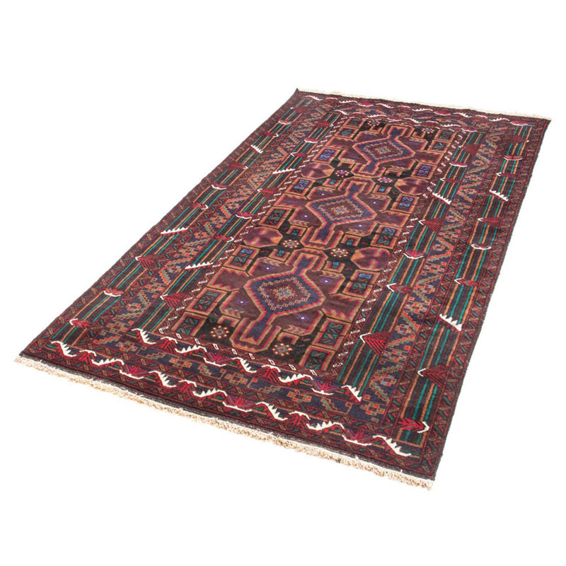 Loper Baluch tapijt - 190 x 106 cm - donkerrood
