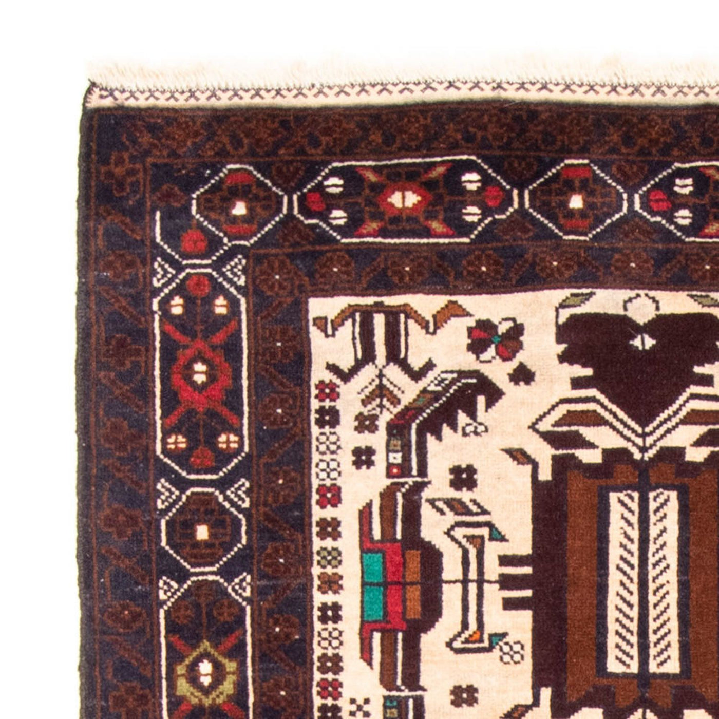 Baluch tapijt 207x100cm - Perzisch tapijt