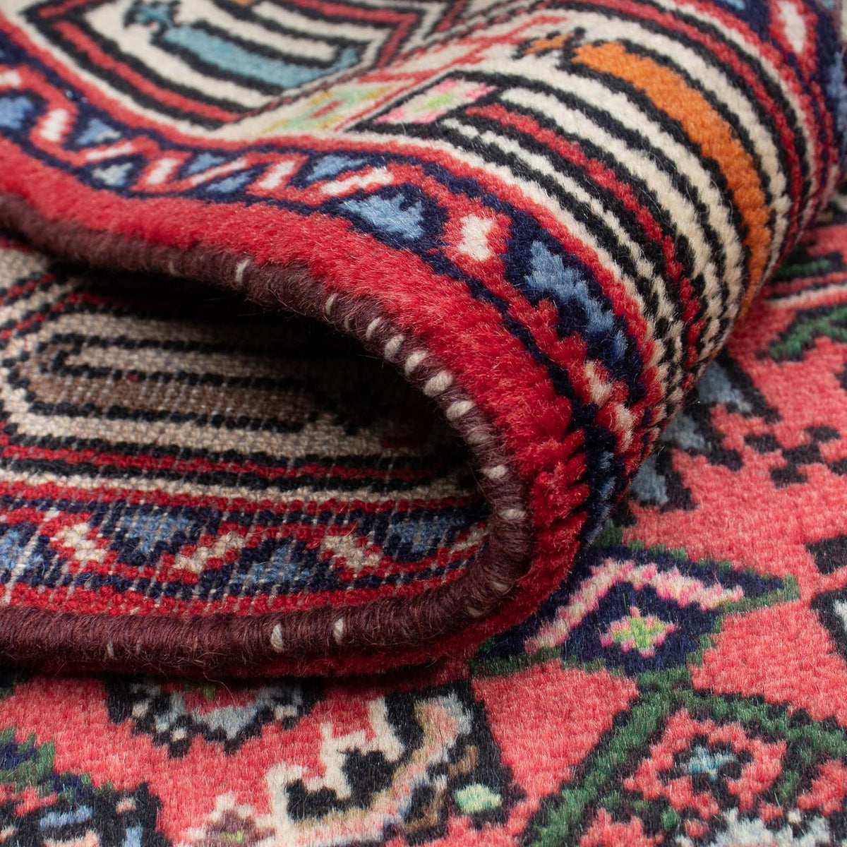 Perzisch Tapijt - Nomadisch - 125 x 81 cm - rood