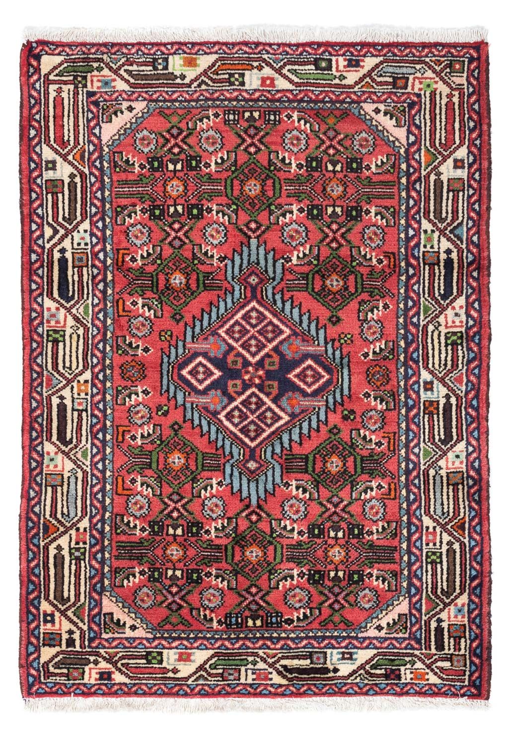 Perzisch Tapijt - Nomadisch - 118 x 79 cm - rood