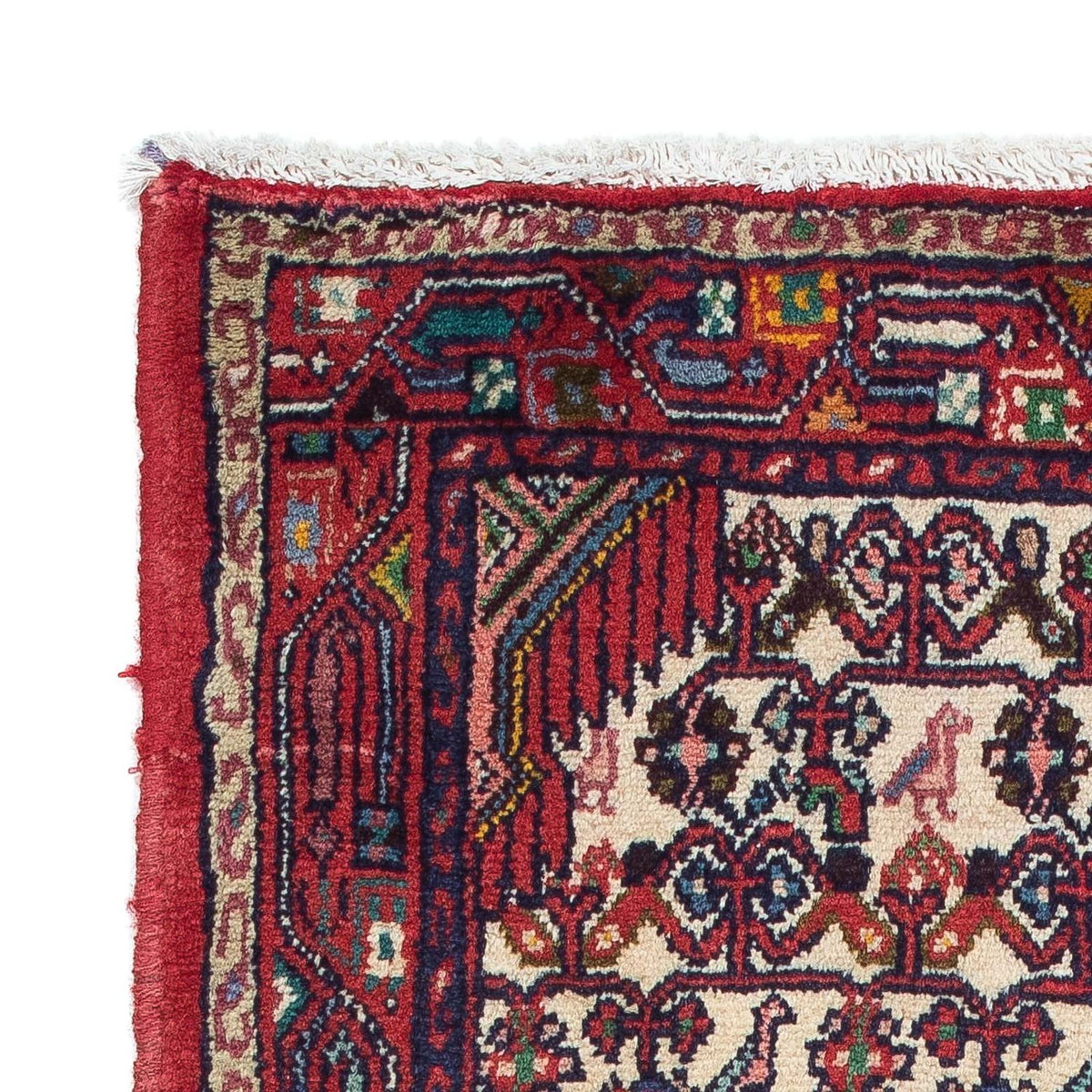 Perzisch Tapijt - Nomadisch - 126 x 75 cm - beige