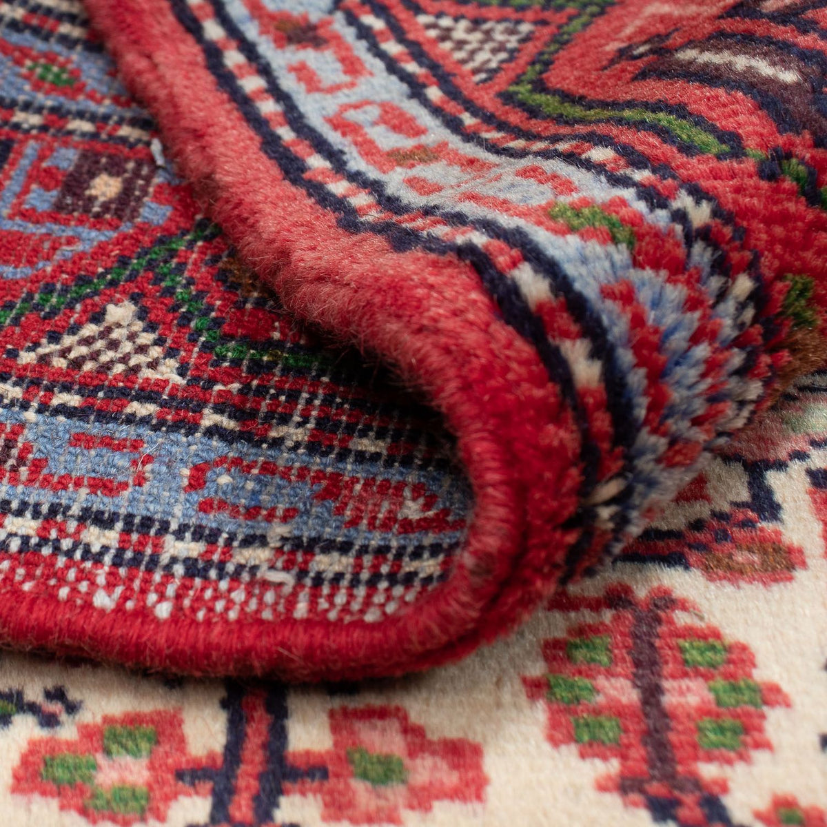 Perzisch Tapijt - Nomadisch - 125 x 84 cm - beige