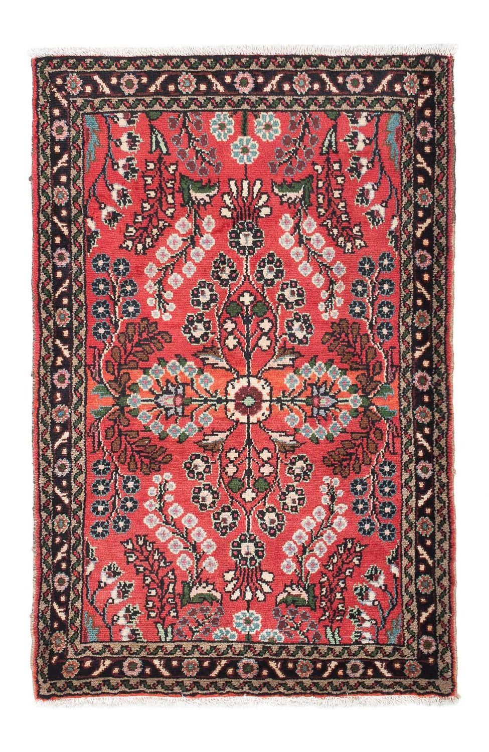 Perzisch Tapijt - Nomadisch - 129 x 85 cm - rood