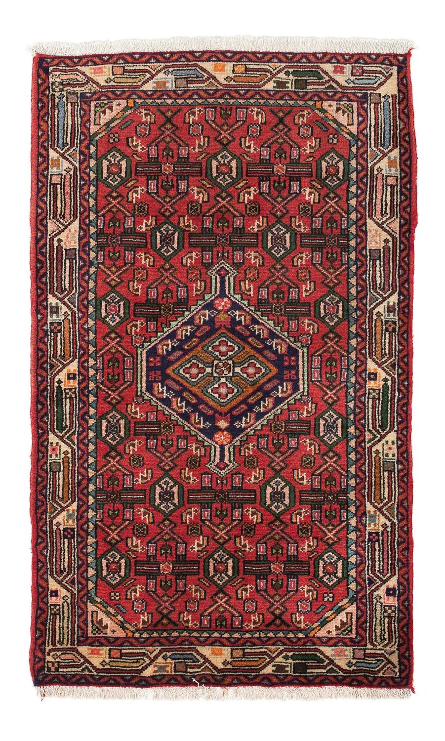 Perzisch Tapijt - Nomadisch - 131 x 80 cm - rood