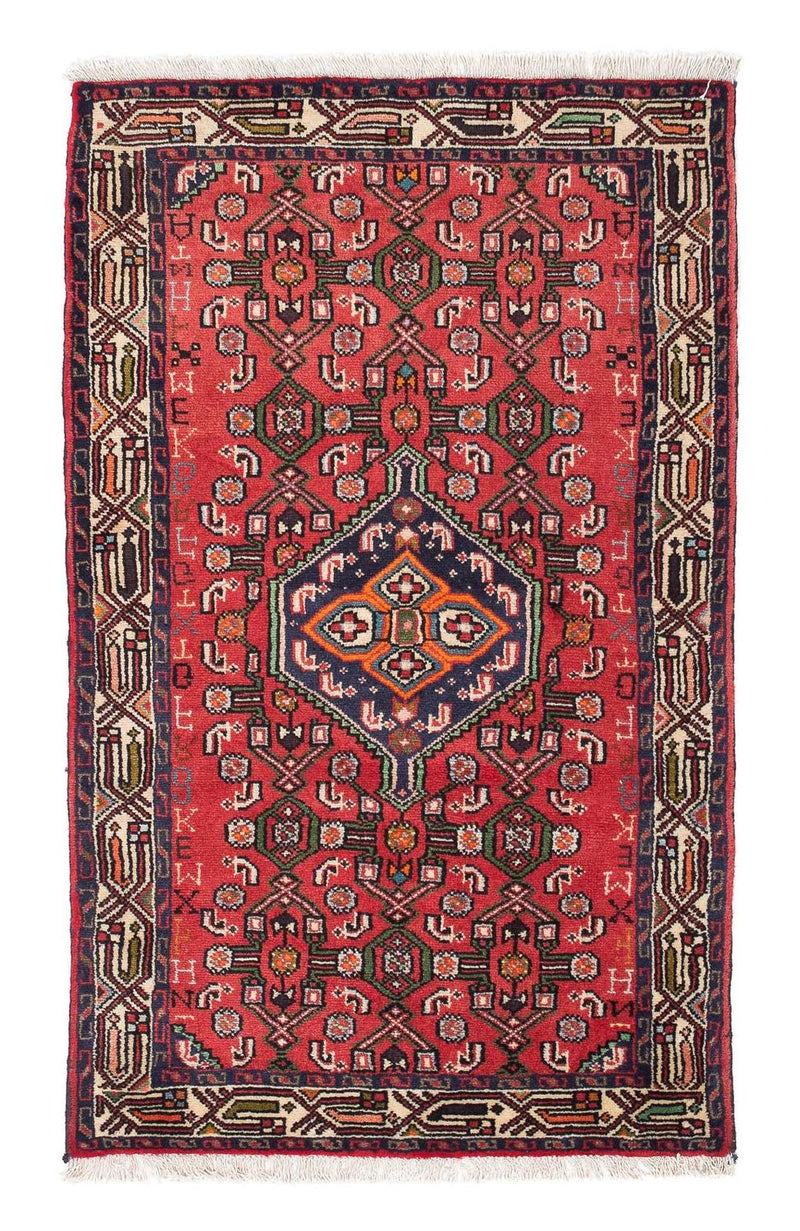 Perzisch Tapijt - Nomadisch - 132 x 77 cm - rood