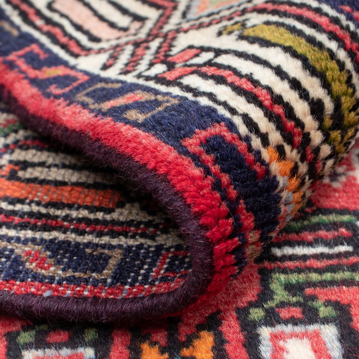 Perzisch Tapijt - Nomadisch - 132 x 77 cm - rood