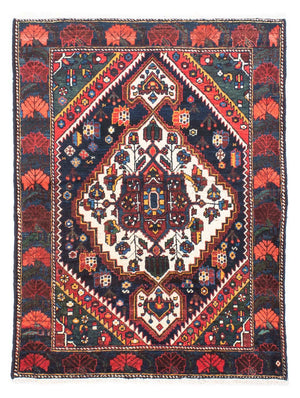 Perzisch Tapijt - Nomadisch - 143 x 107 cm - donkerblauw