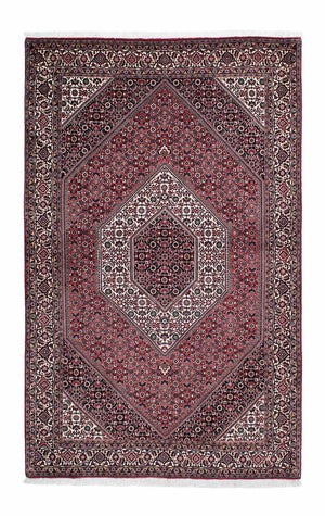 Perzisch tapijt - Bijar - 200 x 131 cm - licht rood