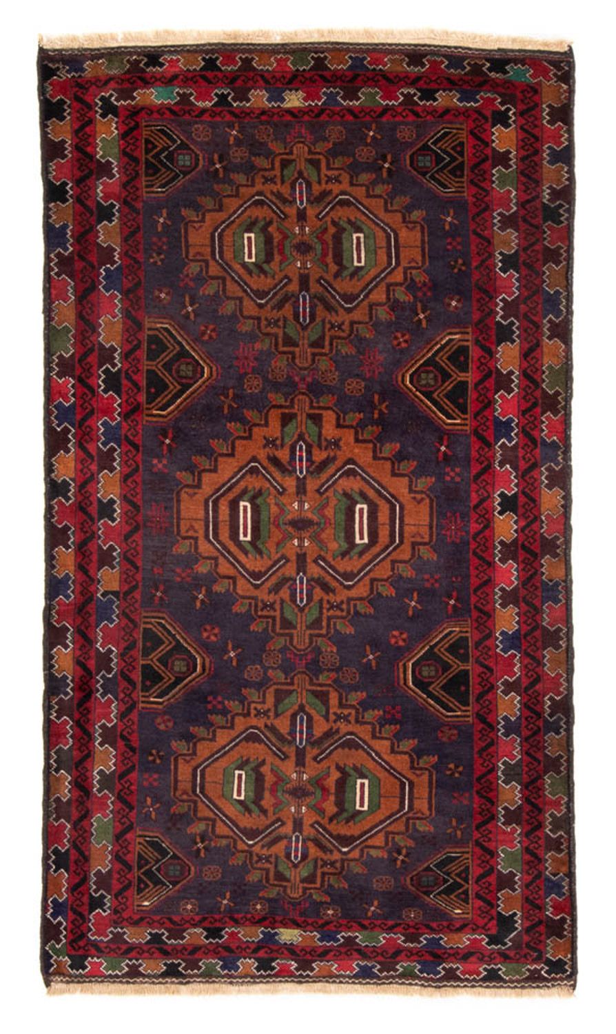 Baluch tapijt - 196 x 111 cm - donkerblauw
