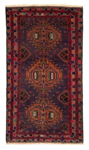 Baluch tapijt - 196 x 111 cm - donkerblauw