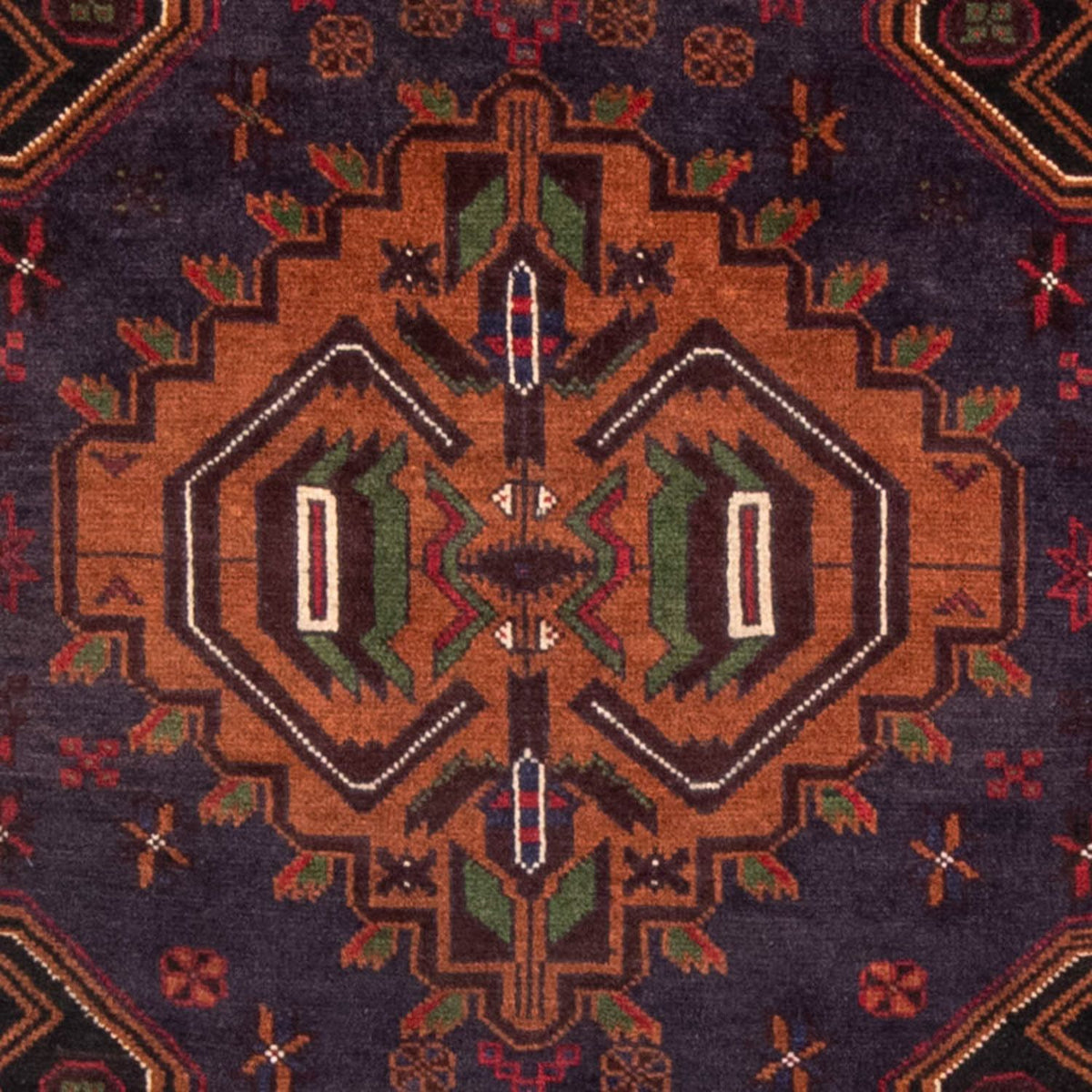 Baluch tapijt - 196 x 111 cm - donkerblauw