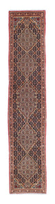 Senneh Tapijt 252x51cm - Perzisch tapijt