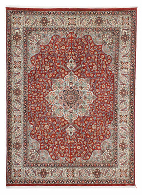 Perzisch tapijt - Ghom - 274 x 209 cm - rood