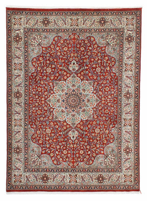 Perzisch tapijt - Ghom - 274 x 209 cm - rood