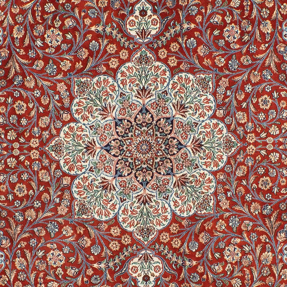 Perzisch tapijt - Ghom - 274 x 209 cm - rood