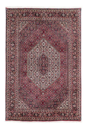 Perzisch tapijt - Bijar - 198 x 132 cm - licht rood