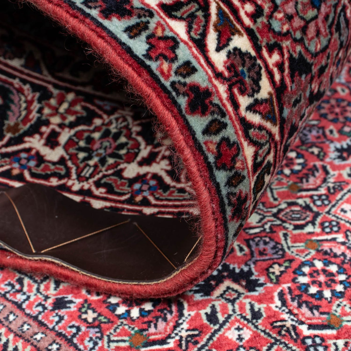 Perzisch tapijt - Bijar - 198 x 132 cm - licht rood