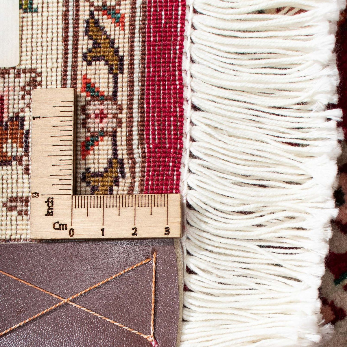 Perzisch tapijt - Tabriz - Royal vierkant  - 300 x 297 cm - donkerrood