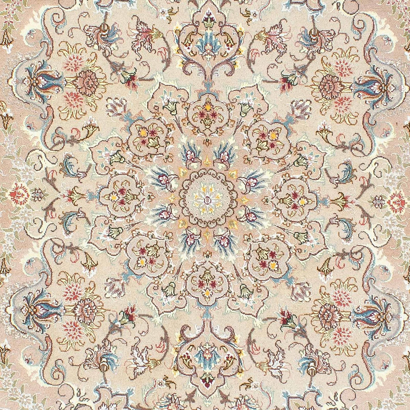 Perzisch tapijt - Tabriz - Royal - 210 x 150 cm - beige