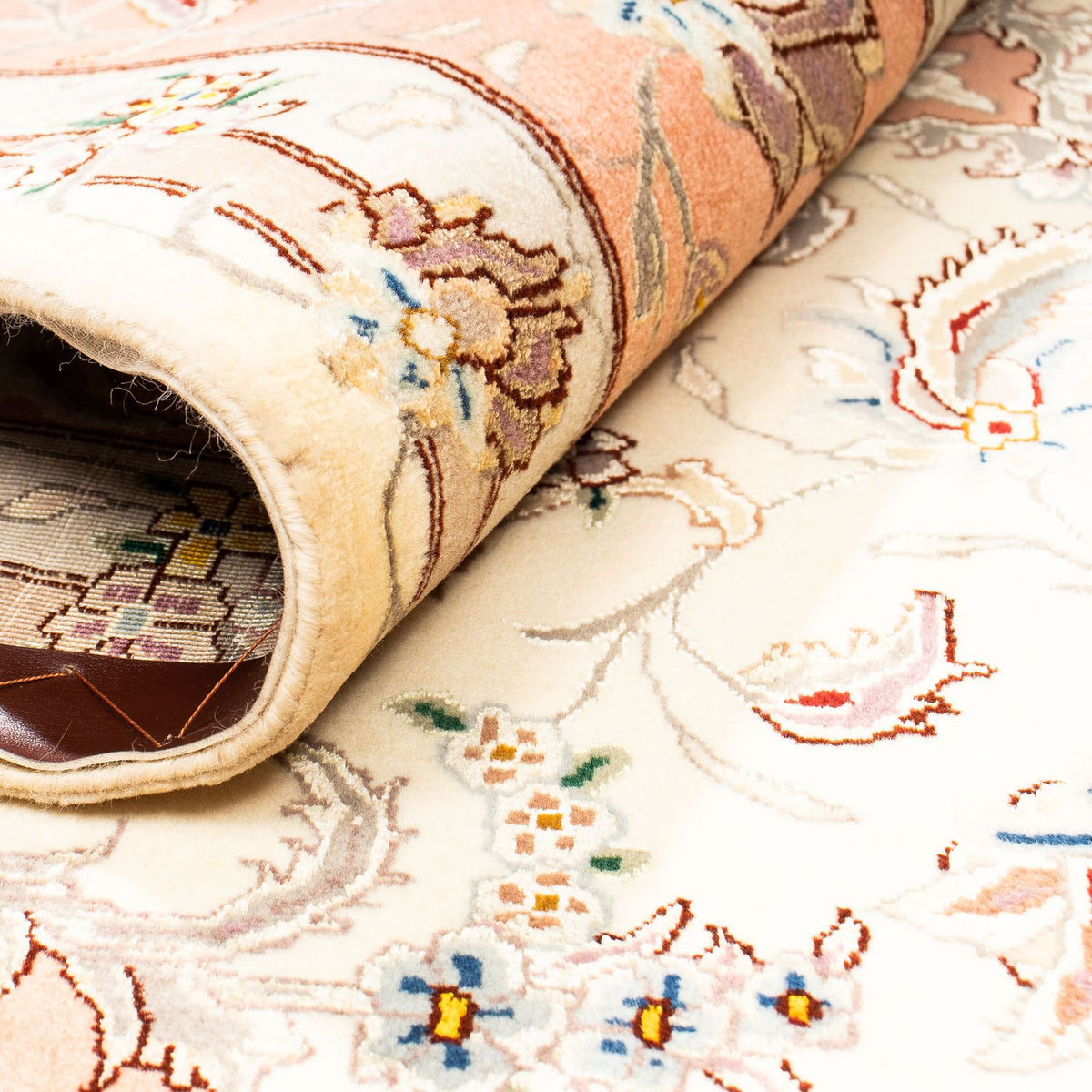 Perzisch tapijt - Tabriz - Royal - 300 x 204 cm - beige