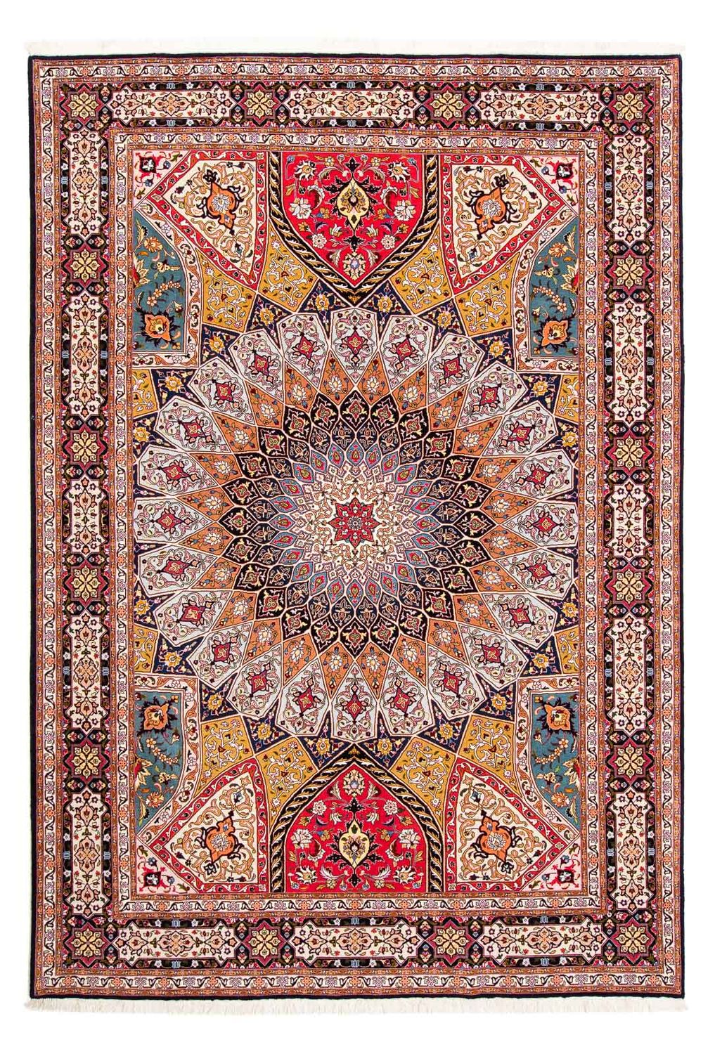Perzisch tapijt - Tabriz - Royal - 302 x 204 cm - veelkleurig