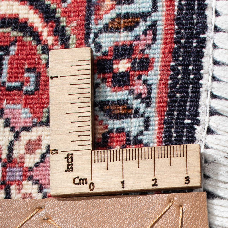 Perzisch tapijt - Bijar vierkant  - 300 x 300 cm - donkerrood