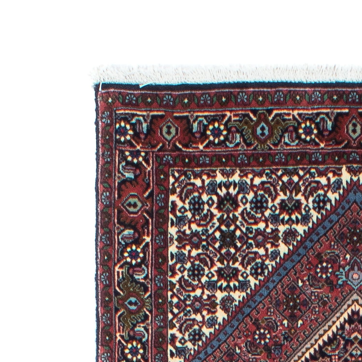 Loper Perzisch tapijt - Bijar - 245 x 74 cm - licht rood