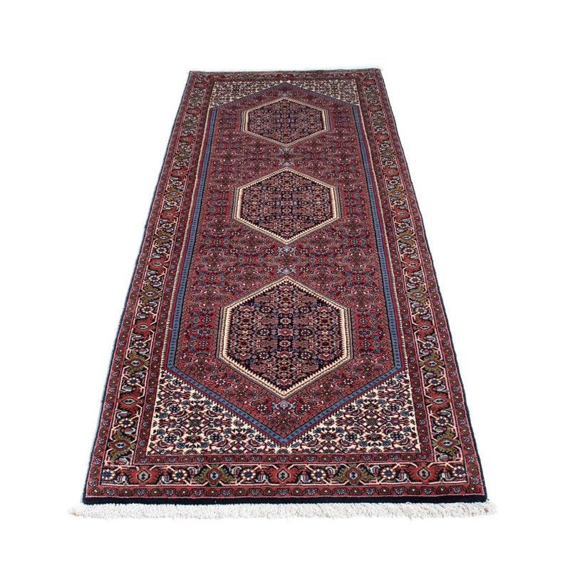 Loper Perzisch tapijt - Bijar - 245 x 74 cm - licht rood