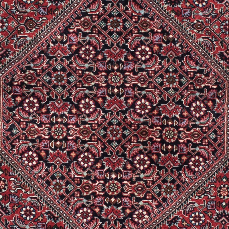 Loper Perzisch tapijt - Bijar - 212 x 74 cm - donkerrood