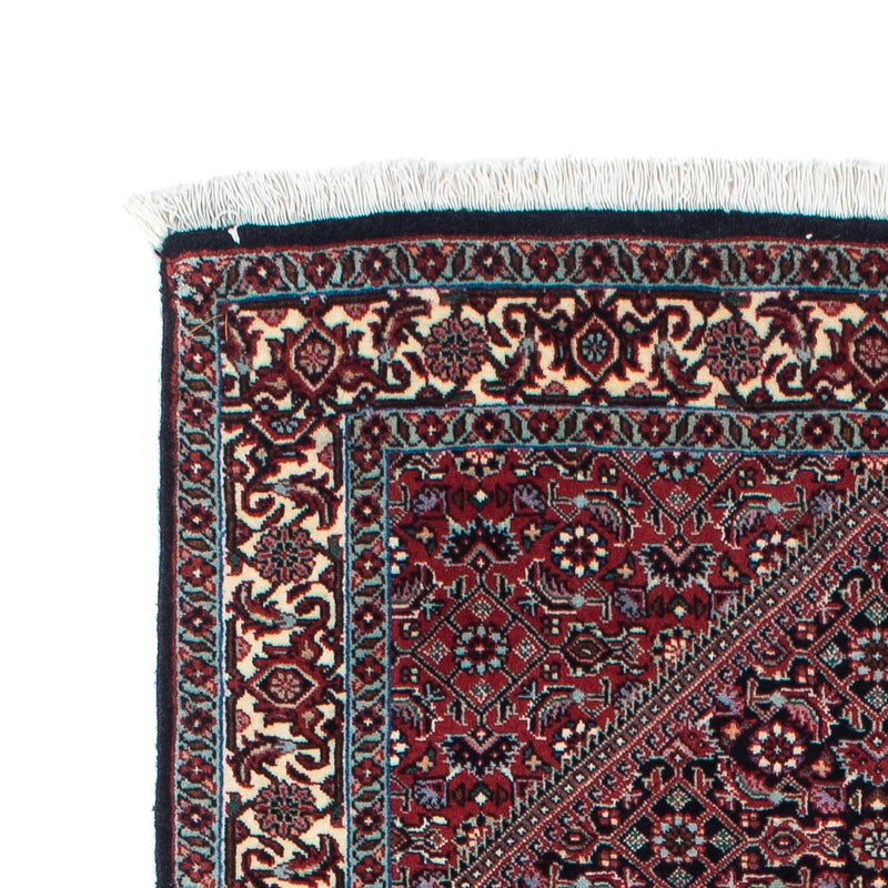 Loper Perzisch tapijt - Bijar - 212 x 74 cm - donkerrood