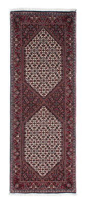 Loper Perzisch tapijt - Bijar - 218 x 77 cm - donkerblauw