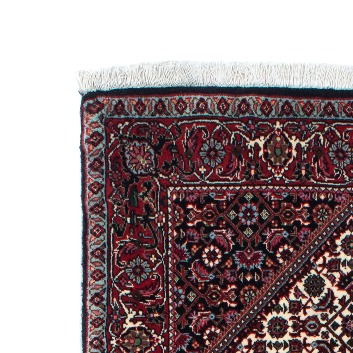 Loper Perzisch tapijt - Bijar - 218 x 77 cm - donkerblauw