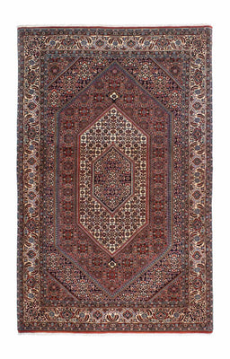 Perzisch tapijt - Bijar - 213 x 134 cm - veelkleurig