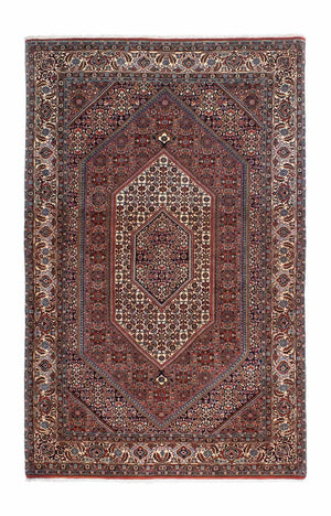 Perzisch tapijt - Bijar - 213 x 134 cm - veelkleurig