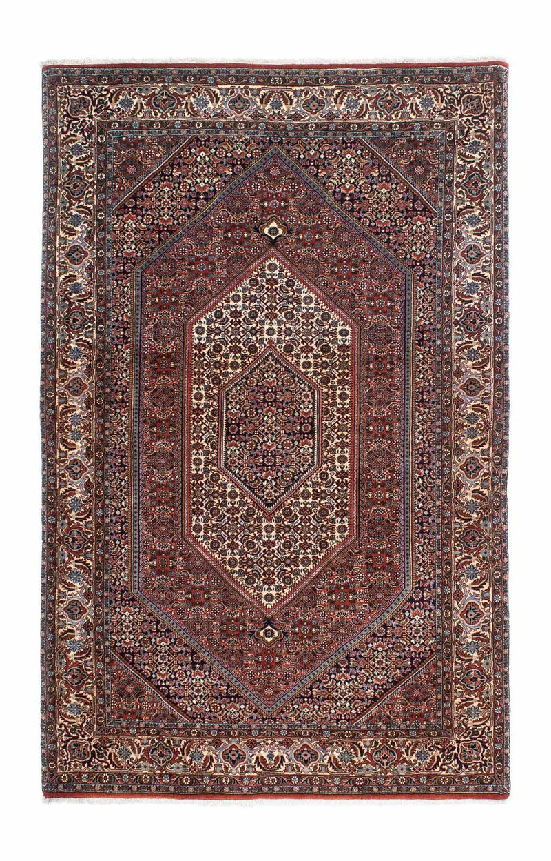Perzisch tapijt - Bijar - 213 x 134 cm - veelkleurig
